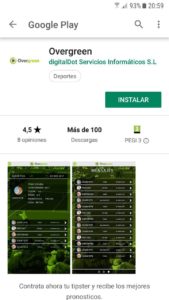 App apuestas deportivas